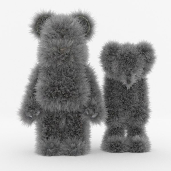 Kaws Hairy Companion 3dPrint 3D print model model