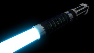 Blue Jedi Lightsaber Hilt