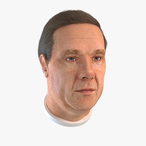 male head 3d max