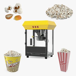 popcorn 2 3D model