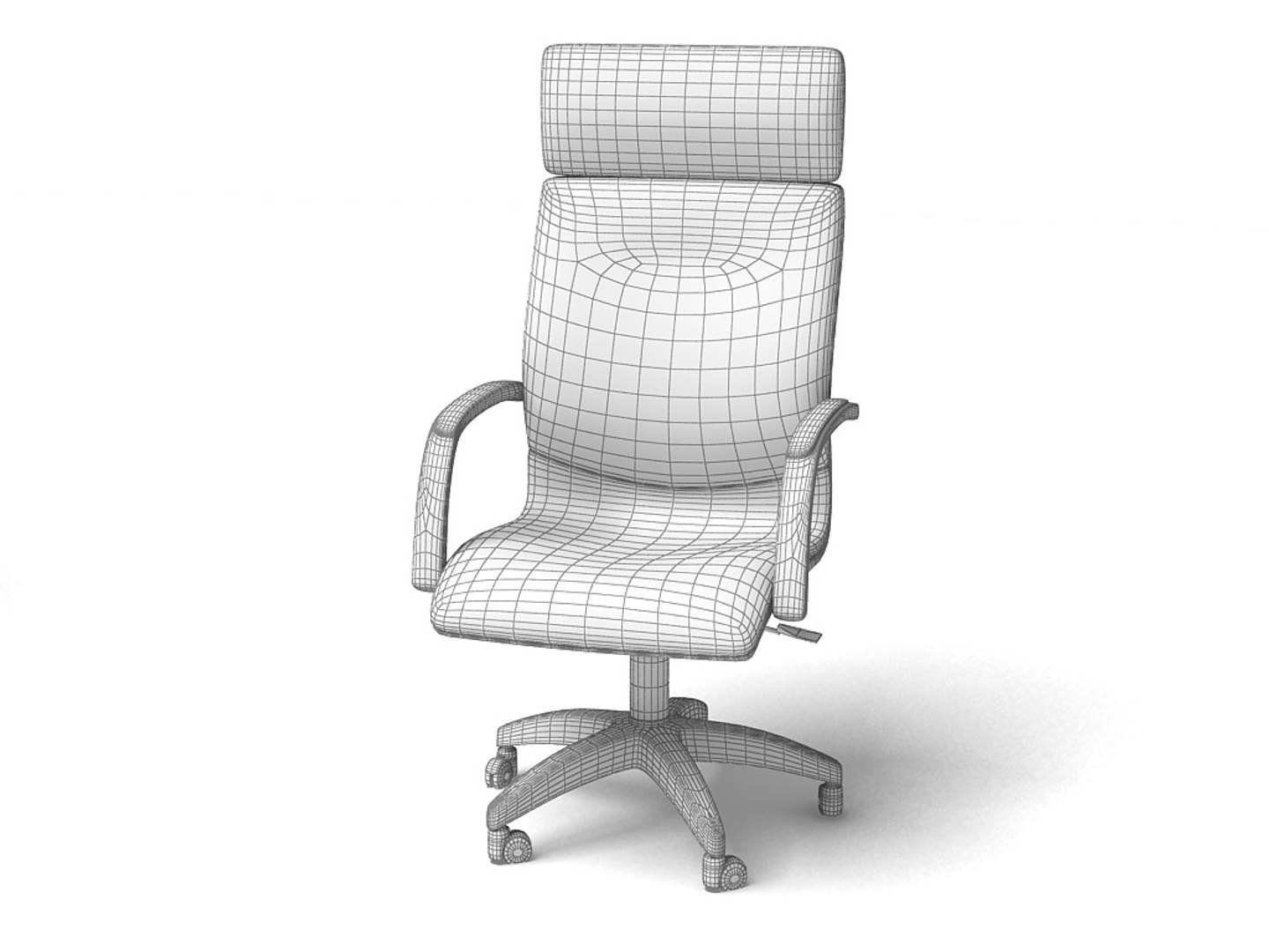 3d office chair model