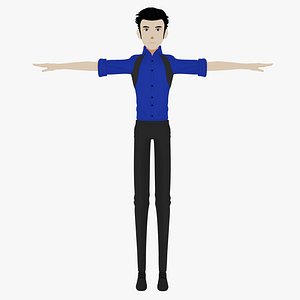 3D model Male Characters