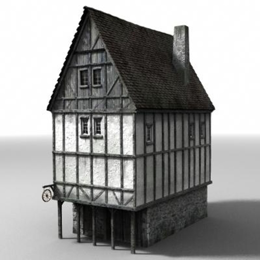 Lightwave Medieval Townbuildings