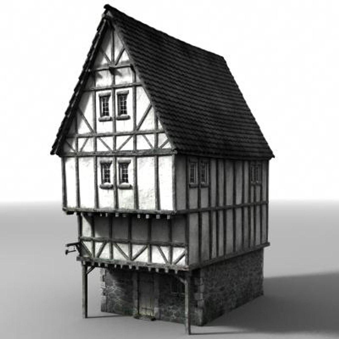 Lightwave Medieval Townbuildings