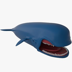 Monstro - Sea Monster 3D model