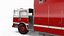 1980s Seagrave Heavy Rescue Fire Truck Low Poly