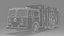 1980s Seagrave Heavy Rescue Fire Truck Low Poly