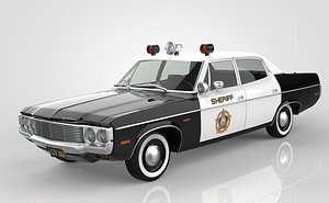 Amc Matador Sheriff 3D model