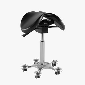 Salli Saddle Chair 04 model