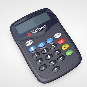 online card reader 3D model