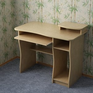 3d model of computer desk