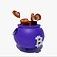 Pote de ouro Bitcoin