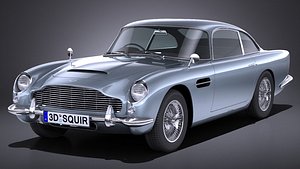 LowPoly Aston Martin DB5 1963