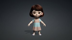 Loly Girl 3D model