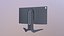 3D ALIENWARE Monitor model