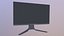 3D ALIENWARE Monitor model
