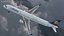 Lufthansa Airbus A321 with Interior and Doors Rigged for Maya