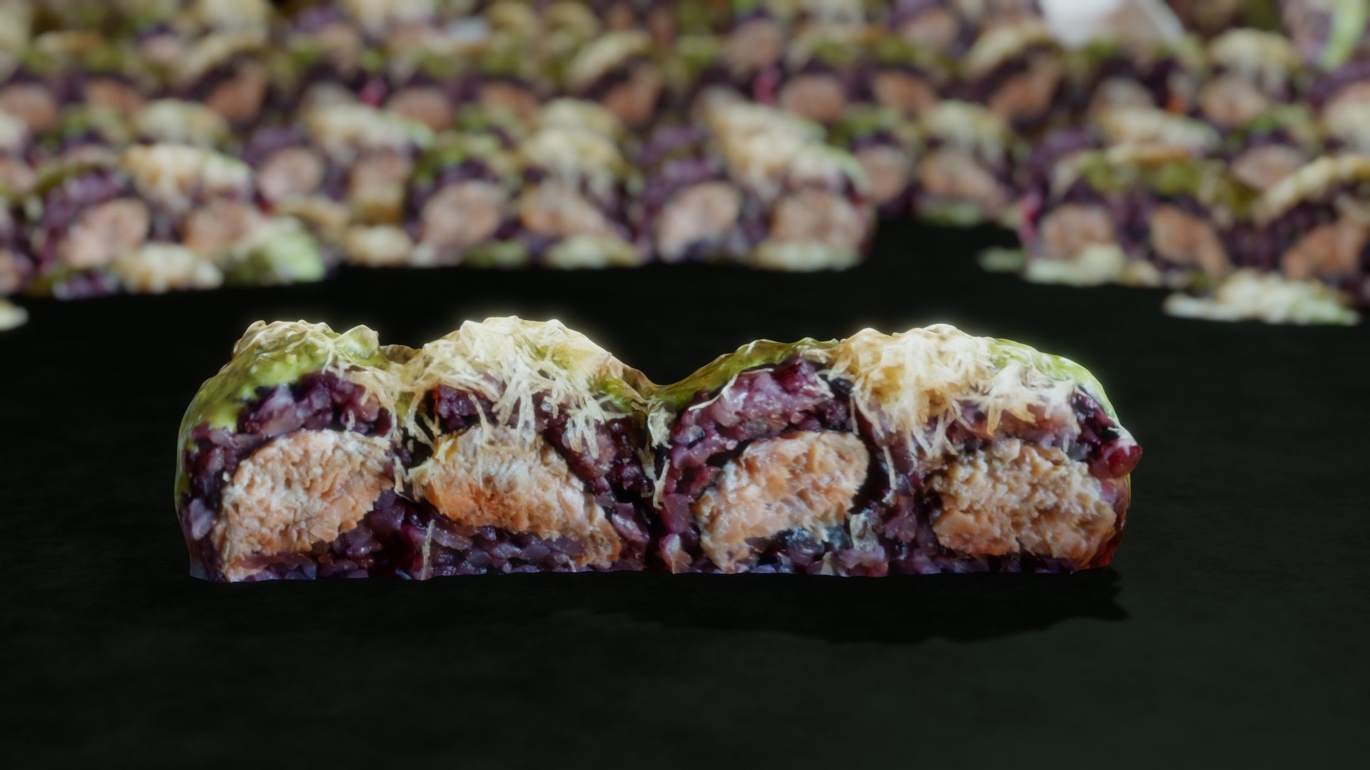 Real 3D scanned special Sushi Roll with Tuna 3D model https://p.turbosquid.com/ts-thumb/lj/spGcAX/6M/r0001/jpg/1691880290/1920x1080/fit_q87/442c957404c29e815845f294e0c5548ea1984f3c/r0001.jpg