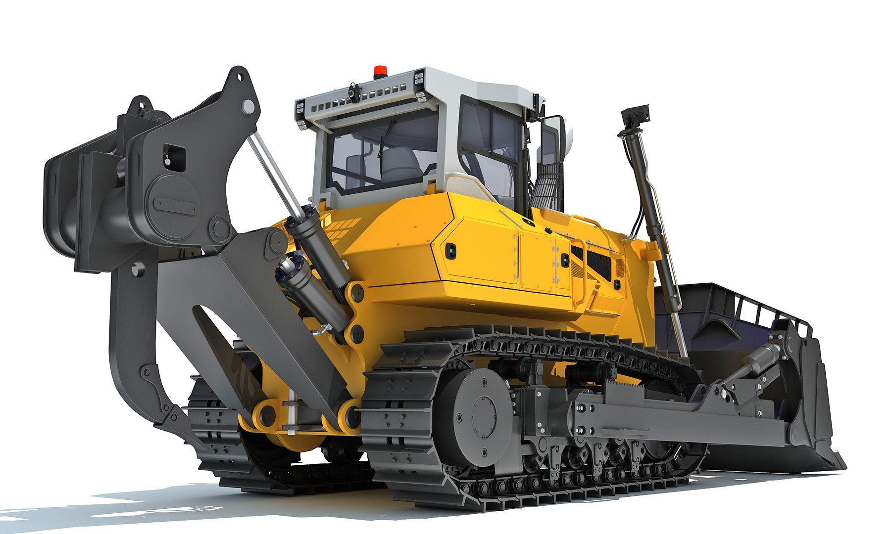 Mining Crawler Dozer Model - TurboSquid 2183113