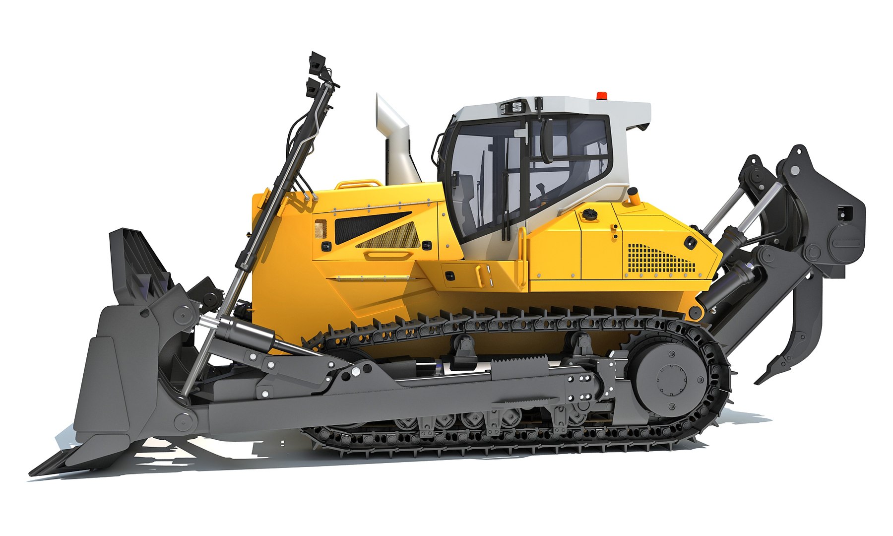 Mining Crawler Dozer Model - TurboSquid 2183113