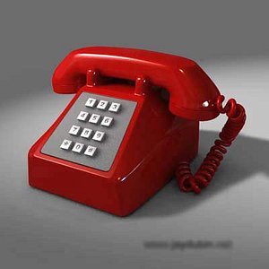 3d model of phone