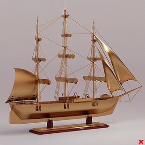 decor ship 3d 3ds