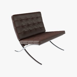 Barcelona Chair 3D model