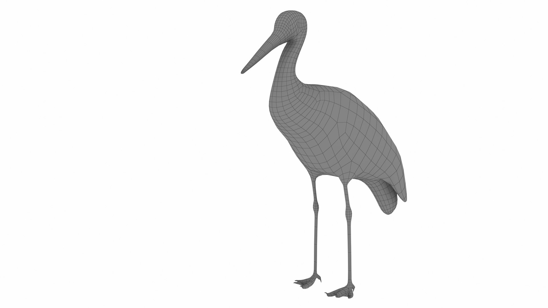 3D Stork Model - TurboSquid 2338992