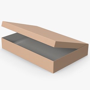 3D model Half Opened Box