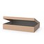 Caja medio abierta