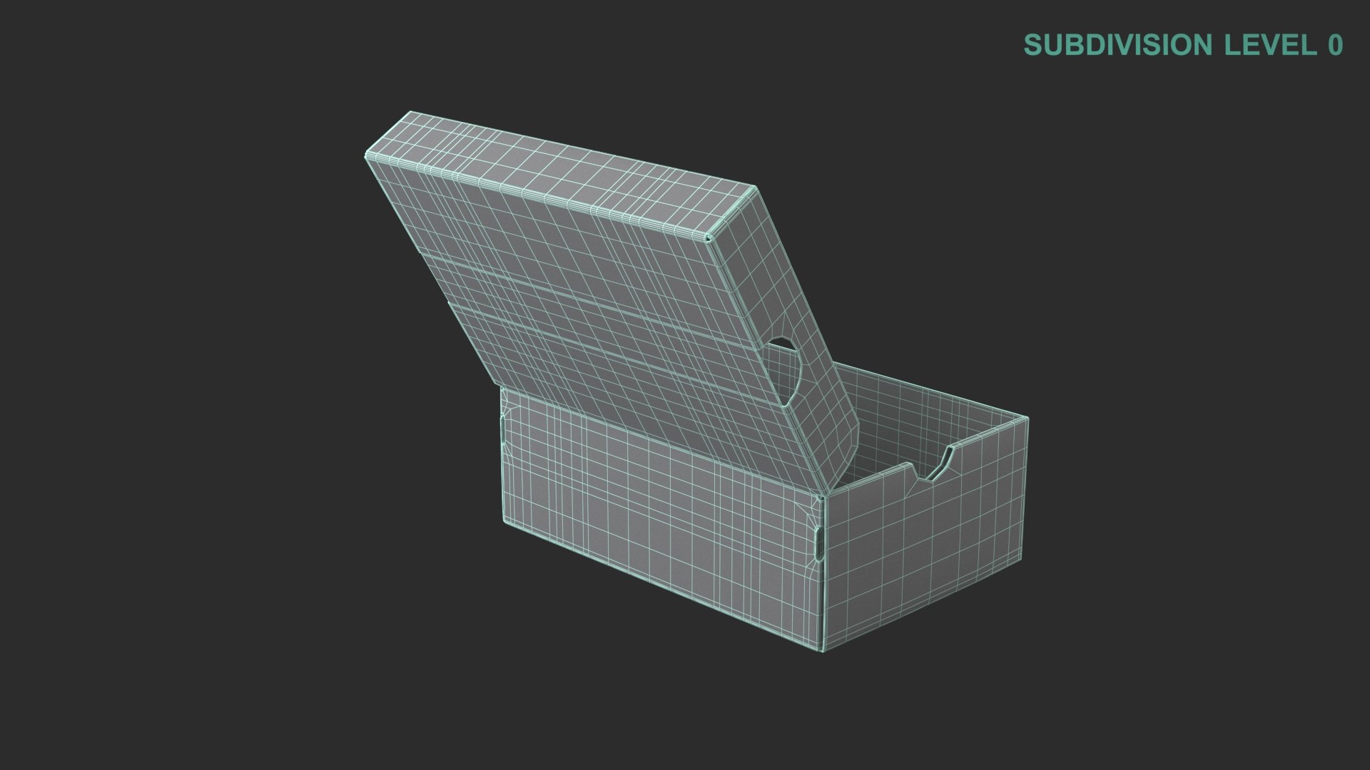 3D Cardboard Box https://p.turbosquid.com/ts-thumb/lk/ArF9U6/dG/wireframe0009/jpg/1701242252/1920x1080/fit_q87/217b2fcc2514dbb66c73d8dc68b902a32df5278f/wireframe0009.jpg