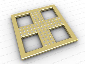 cross 3D model