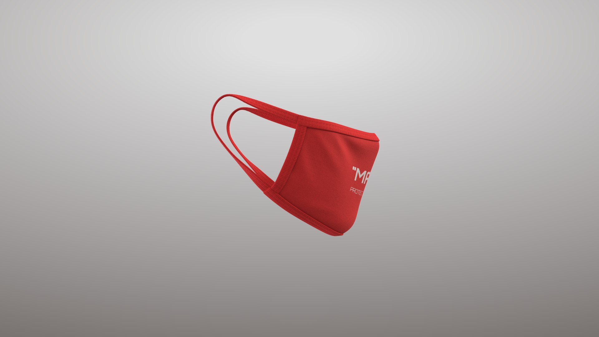3D Realistic Mask Red Model - TurboSquid 1532342