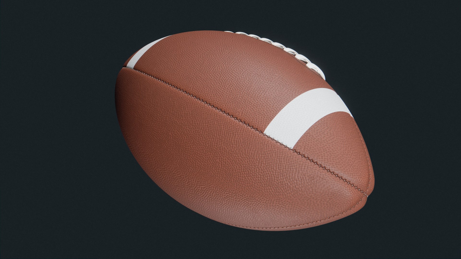 American Football Ball 3D Model - TurboSquid 2290652