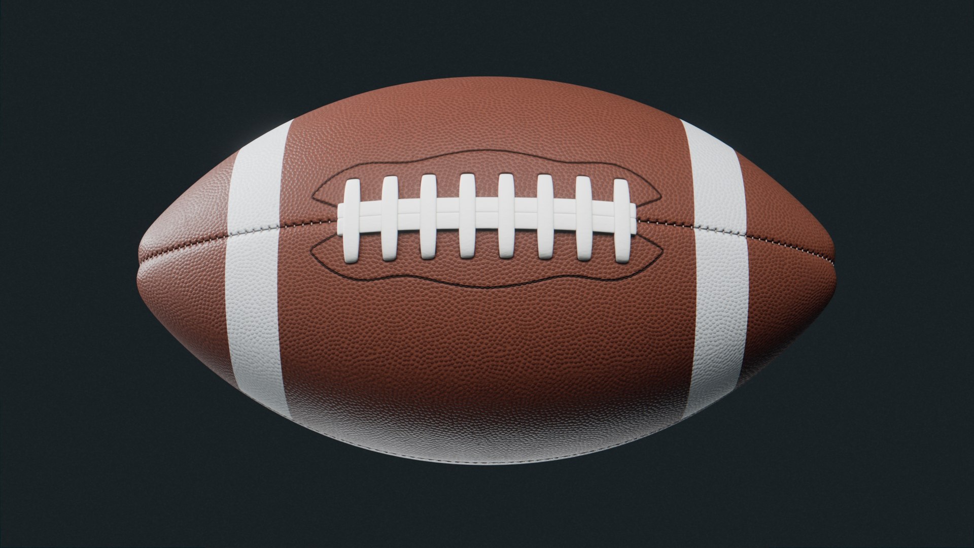 American Football Ball 3D Model - TurboSquid 2290652