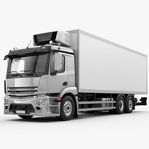 Generic Truck 6X2 VAN 3D model