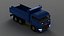 3D truck vehicle logistics diesel heavy transport power
