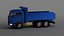 3D truck vehicle logistics diesel heavy transport power