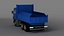 3D truck vehicle logistics diesel heavy transport power