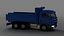 3D truck vehicle logistics diesel heavy transport power