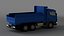 3D truck vehicle logistics diesel heavy transport power