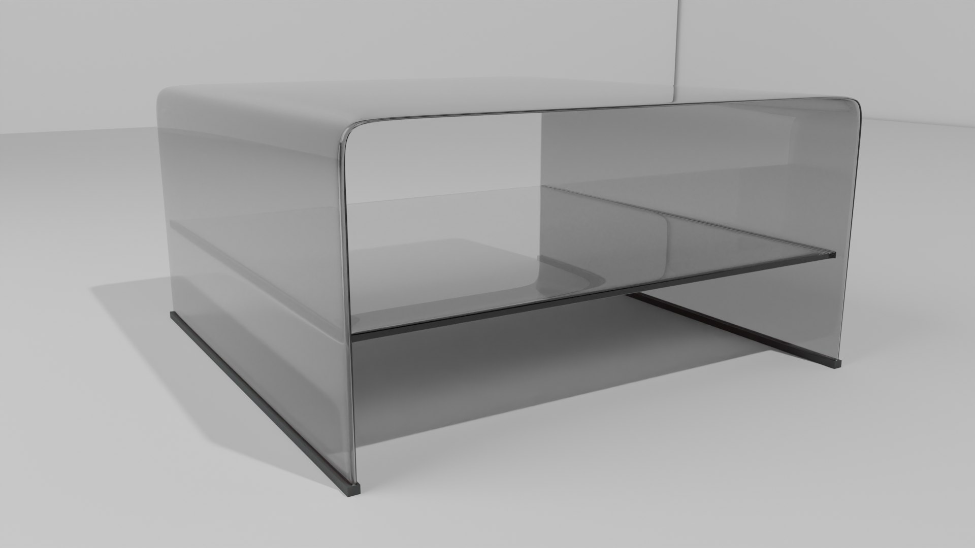 Basic bedroom glass table 3D model - TurboSquid 1751557