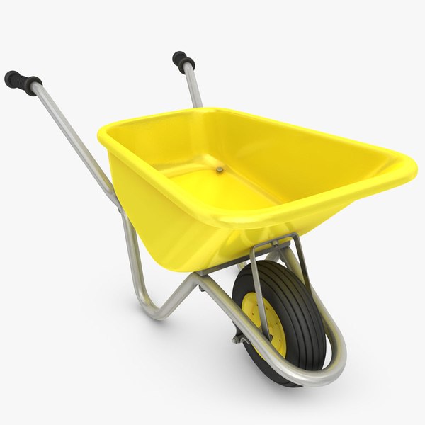 3d model wheelbarrow scanline