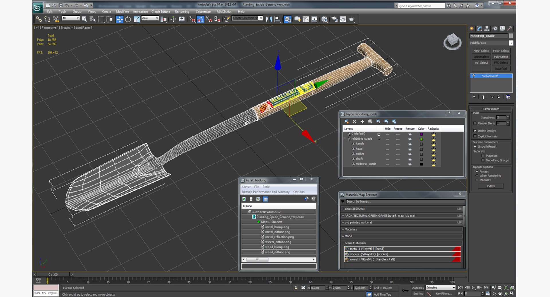 3D planting spade tool https://p.turbosquid.com/ts-thumb/lk/XwQmci/YAkALgW2/plantingspadegeneric3dsmodel012/jpg/1538414744/1920x1080/fit_q87/e23877ba4a02c907036e0bbd875d2d1715000555/plantingspadegeneric3dsmodel012.jpg