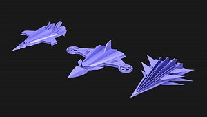 SpaceShip 3D model