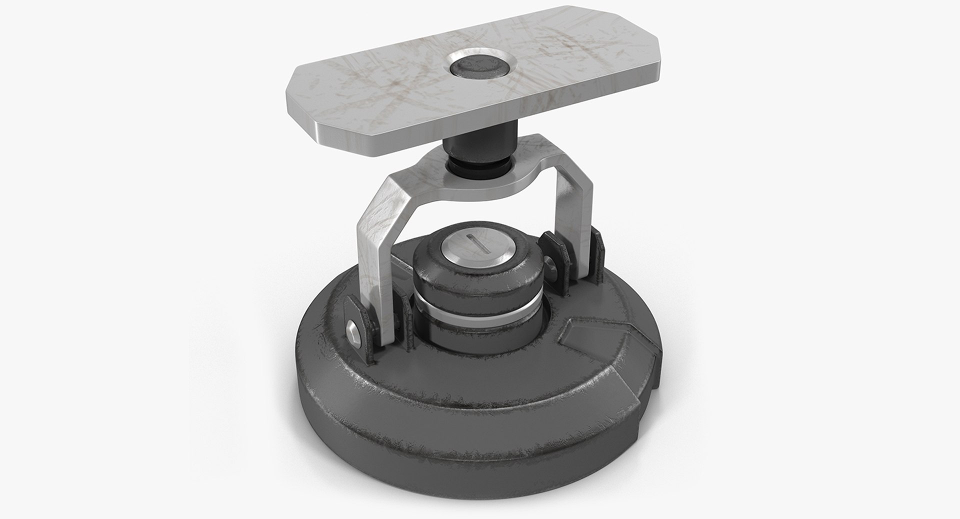 Industrial Painted Joint 3 3D Model 3D model preview