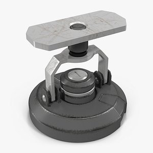 industrial painted joint 3 3d 3ds