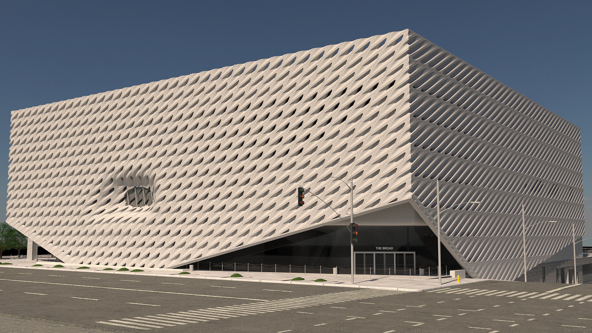 The Broad 3D Model - TurboSquid 2235769