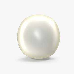 3D model pearl realistic