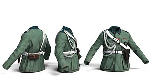 Captain Outfit High-Detail Character Clothing Set